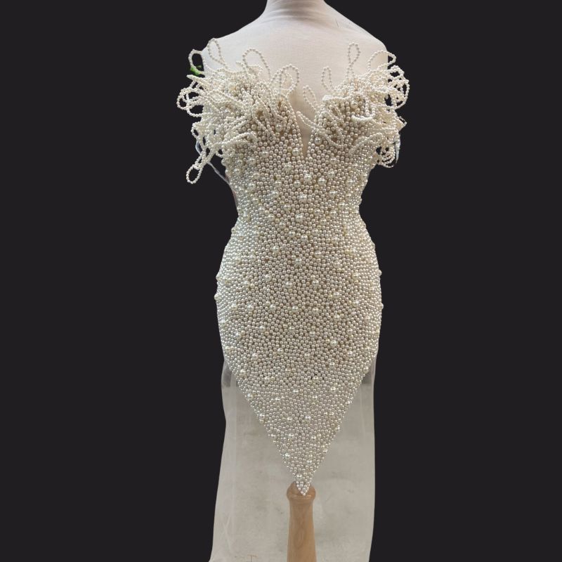Rhinestone Bodice Applique