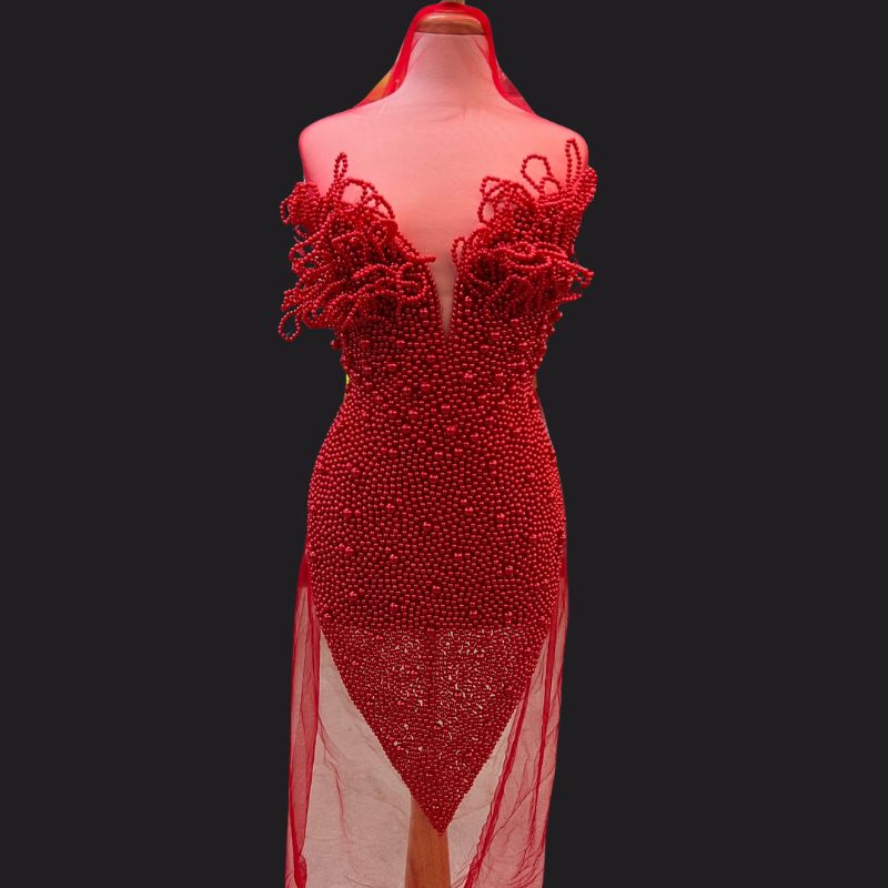 Rhinestone Bodice Applique