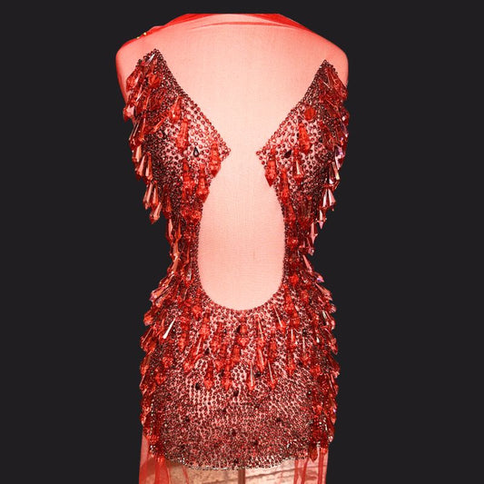 Rhinestone Bodice Applique